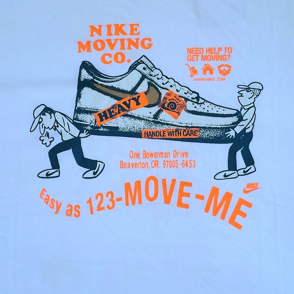 Nike👟 "Nike Moving Co." Graphic Tee👕 - NWT - Picture 3 of 13
